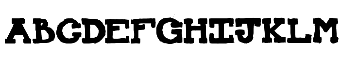 Jack Fisher Font LOWERCASE