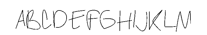 Jack No Fruit Font UPPERCASE