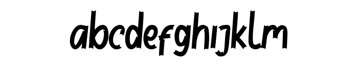 Jackal Regular Font LOWERCASE