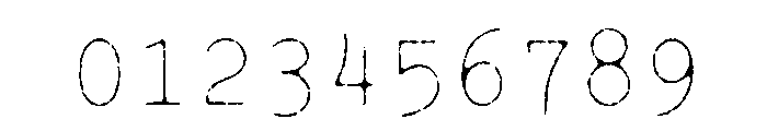Jackwrite Thin Font OTHER CHARS