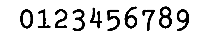 Jackwrite Font OTHER CHARS