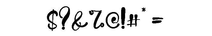 Jacob Allen Font OTHER CHARS