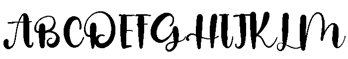 Jacob Allen Font UPPERCASE