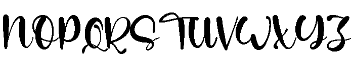 Jacob Allen Font UPPERCASE