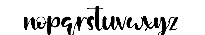 Jacob Allen Font LOWERCASE