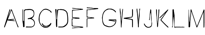 JaggaPoint Font UPPERCASE