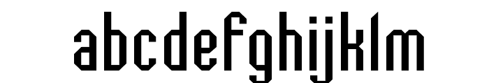 Jagged Dreams Font LOWERCASE