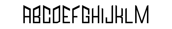 Jagged Font LOWERCASE
