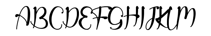 Jaggielka - Personal Use Font UPPERCASE
