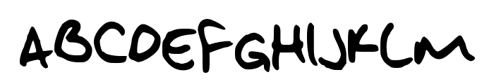 JakesHandwriting Font LOWERCASE