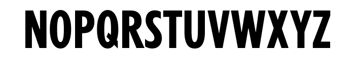 Jakob Semi-Condensed Font UPPERCASE