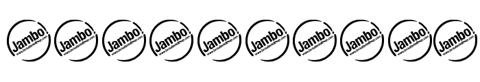 Jambetica-Bold Font OTHER CHARS