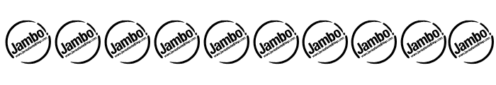Jambetica-BoldItalic Font OTHER CHARS