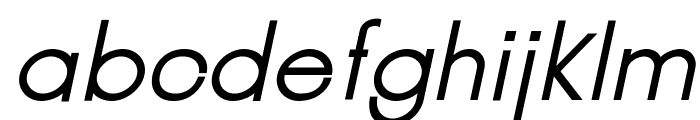 Jambetica-Italic Font LOWERCASE