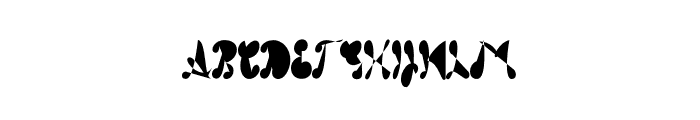 Jameelas1 Font UPPERCASE