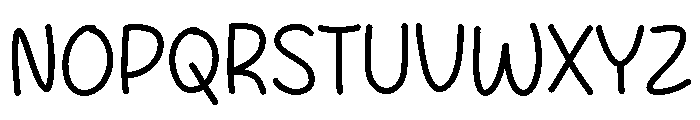 James School Font UPPERCASE