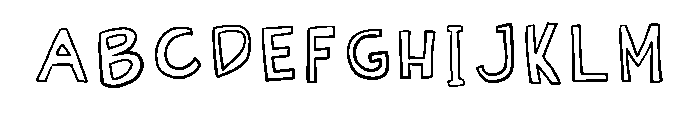Janber_sans Regular Font UPPERCASE