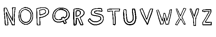 Janber_sans Regular Font UPPERCASE