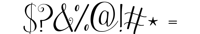 Janda Stylish Monogram Font OTHER CHARS