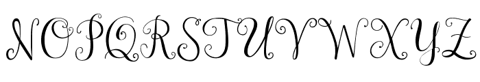 Janda Stylish Monogram Font LOWERCASE