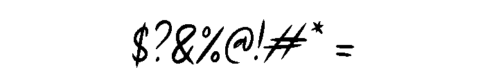 Januari Awal Font OTHER CHARS