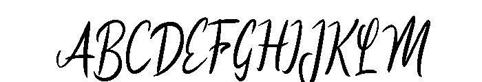 Januari Awal Font UPPERCASE