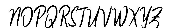 Januari Awal Font UPPERCASE