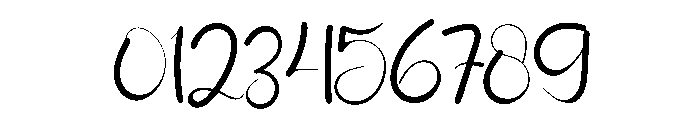 January Rain Font OTHER CHARS