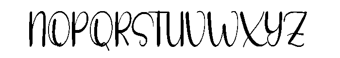 January1 Font UPPERCASE