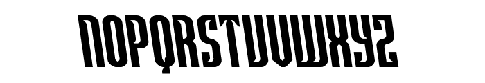 Janulus Caps Semi-Leftalic Font UPPERCASE