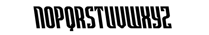Janulus Caps Semi-Leftalic Font LOWERCASE