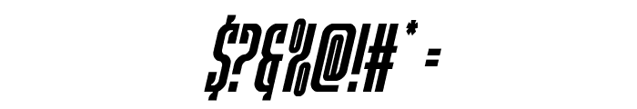 Janulus Condensed Italic Font OTHER CHARS