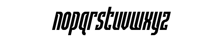 Janulus Condensed Italic Font LOWERCASE