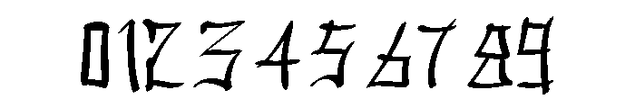 Jap And Handwrite Font OTHER CHARS