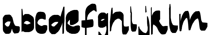 Jap cally Font LOWERCASE