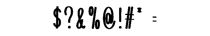 Japanese2 Font OTHER CHARS