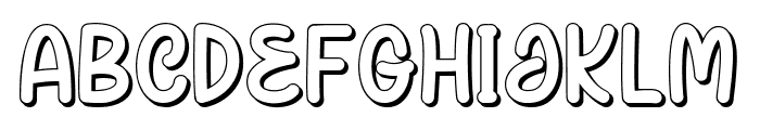 Jarime Stuch Font UPPERCASE