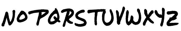 JasonSharpie Font UPPERCASE