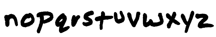 JasonSharpie Font LOWERCASE