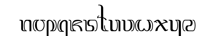Jawadwipa Adisastra Font LOWERCASE