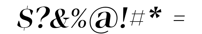 Jaymont PERSONAL Medium Italic Font OTHER CHARS
