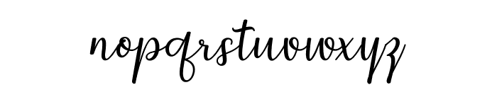 jackpot Font LOWERCASE