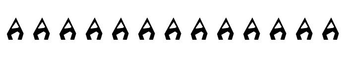 jazz-pickle Font LOWERCASE