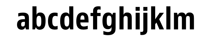 JAF Bernino Sans Condensed Bold Font LOWERCASE