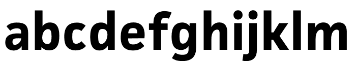 JAF Facit Bold Font LOWERCASE