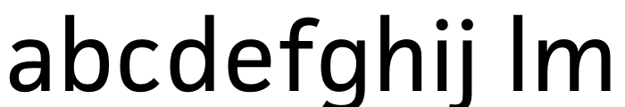 JAF Facit Regular Font LOWERCASE