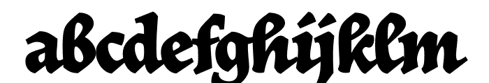 JAF Herb Regular Font LOWERCASE