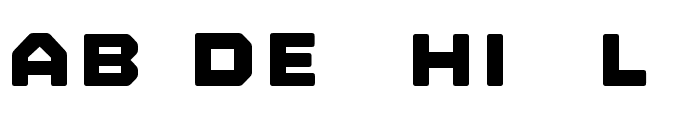 JAF Mashine Rounded Bold Font LOWERCASE