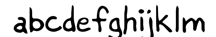James Regular Font LOWERCASE