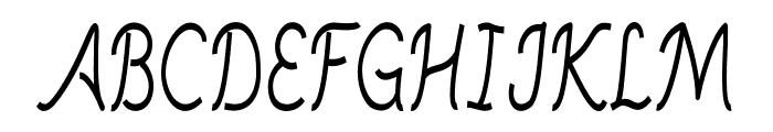 Janathon-CondensedRegular Font UPPERCASE